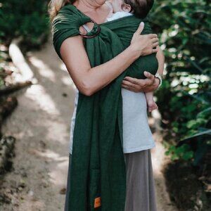 Nalakai Luxury Bamboo Linen Ring Sling Carrier